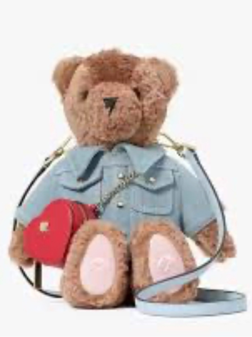 kate spade Plush Teddy Bear Crossbody